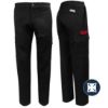 Image de Pantalon cargo noir - 011EX "EN INVENTAIRE COULEUR NOIR"