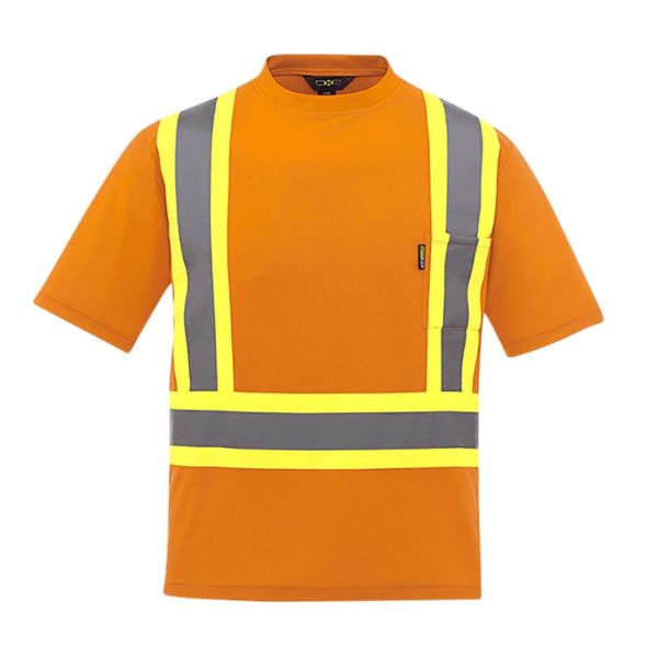 Image de T-shirt bandes orange  - S05960