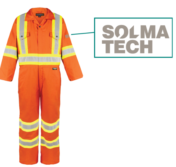 Image de Couvre tout Terra ORANGE avec bandes 116581